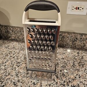 Oxo Silver and Black Box Grater